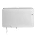 Quartz White Mini Duo Jumbo toiletrolhouder | 441007 - Budget Papier